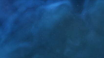 Space background with realistic nebula and shining stars. Colorful cosmos with stardust and milky way. Magic color galaxy. Infinite universe and starry night. 3d render