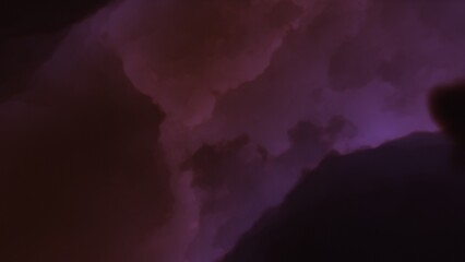 Space background with stardust and shining stars. Realistic cosmos and color nebula. Colorful galaxy. 3d illustration