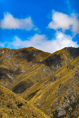 Mountain scenery in New Zealand