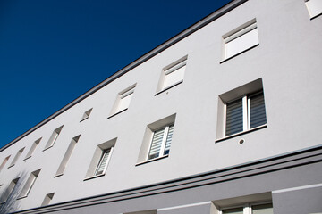 
Residential building against the sky