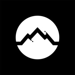 Mountain Circle Stock Illustrations , 
VectorStock
Mountain in circle logo design elements Royalty Free Vector