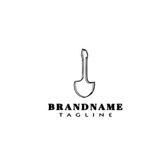 guitar case logo icon design template vector illustration