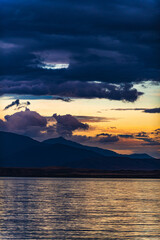Mountain scenery in New Zealand