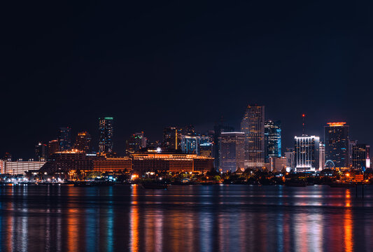 Miami Nightscape © AD Photography
