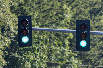 green light traffic sign meaning go