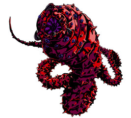 UMA図鑑３　モンゴリアンデスワーム（オルゴイコイコイ）・