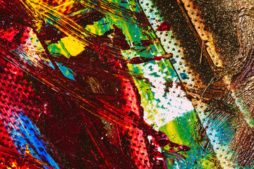 abstract oil paint texture war in Ukraine 