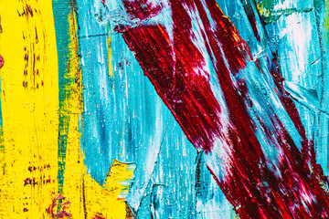 abstract oil paint texture war in Ukraine 