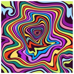 Vibrant Swirl background for fashion and interior works, Seamless Pattern with waves for design fabric,backgrounds.