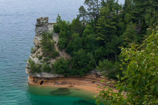 Pictured Rocks National Lakeshore, Upper Peninsula, Michigan, USA