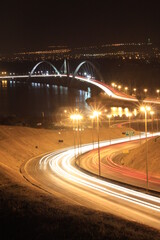 Ponte JK em Brasília, DF, Brasil