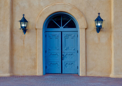 Albuquerque Church Door