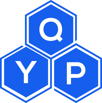 QYP letter logo design on White background. QYP creative initials letter logo concept. QYP letter design. 