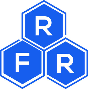 RFR letter logo design on White background. RFR creative initials letter logo concept. RFR letter design. 