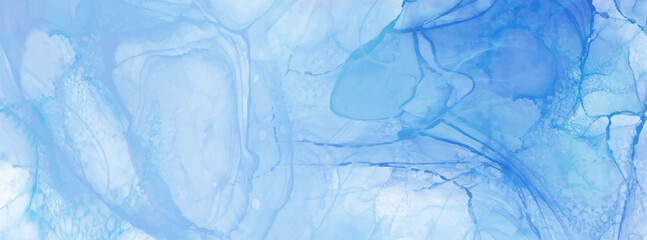 Elegant banner template design with color paint.