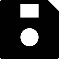 floppy disk icon vector