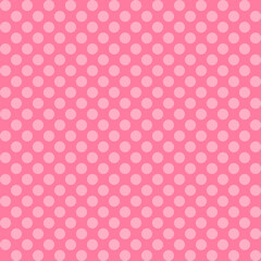 pink polka dots background © Kanchanaporn