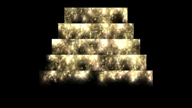Wedding Cake 3D animation video mapping footage.