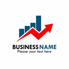 Creative Accounting Concept Logo or Business Marketing and finance idea logo.