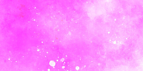 Pink background with Magenta Galaxy space Background. Dream Space galaxy background with shining stars and nebula, cosmos with colorful milky way and clouds, Fantasy Galaxy illustration.