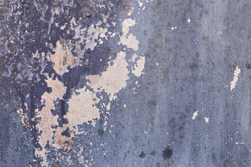 .Rusty iron surface.