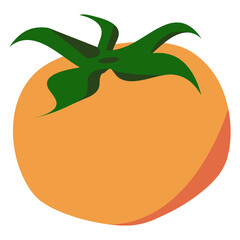 シンプルな黄色トマト