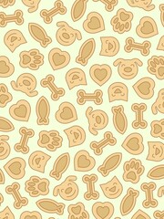 Cookies for pets. Background.