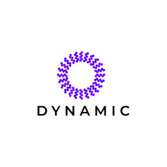 abstract flat modern simple logo design