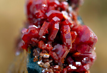 vanadinite, .mineral specimen stone rock geology gem crystal