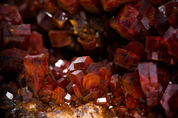 vanadinite, .mineral specimen stone rock geology gem crystal