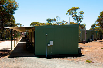 Mining Camp Accommodation in the Outback