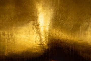 Gold shiny wall abstract background texture, Beatiful Luxury and Elegant