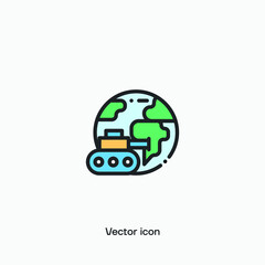 World War vector icon. Premium quality.
