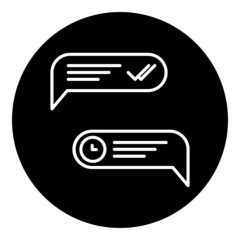 conversation message
