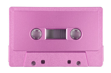 Obraz premium Audio cassette isolated on the white background