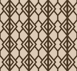 Japanese Overlap Diamond Vector Seamless Pattern