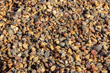 Gravel or crushed stone