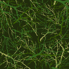 Tree branches vector. Print for various fabrics.