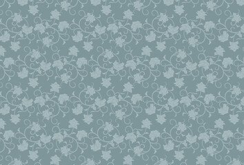 花唐草(グレー)