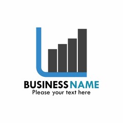 Creative Accounting Concept Logo or Business Marketing and finance idea logo.