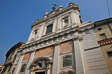 Obraz premium Bergamo, Chiesa di Sant’Alessandro della Croce
