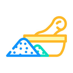 ethnoscience chinese medicine color icon vector. ethnoscience chinese medicine sign. isolated symbol illustration