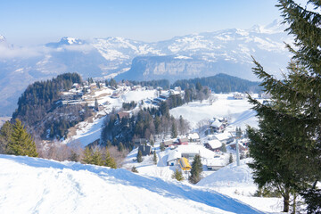 Winter sports on Mount Stoos, Authentic and genuine, the villages of the Stoos-Muotatal region...