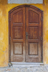 Fototapeta na wymiar Rustic Wooden Door