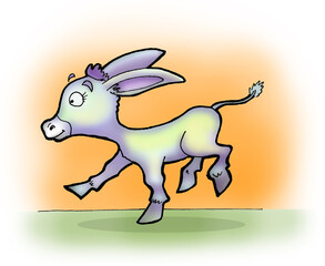 Cute Little Donkey