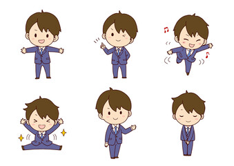 笑顔のビジネスマンまとめ