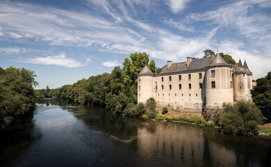 Castle of La Guerche in France.