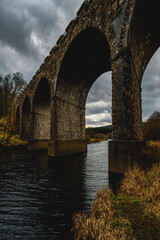 Fototapeta na wymiar Bridge over river in England