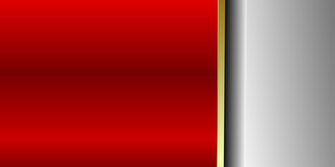red, silver and gold background