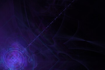 Paint Movement. Color Dream series. Composition of gradients and spectral hues for subject of imagination, creativity and art painting.